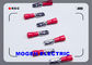 MDD-Art rotes männliches elektrisches Schnelltrennterminalmessingkörper-Isolator PVC-langlebiges Gut fournisseur