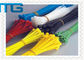Rote Farbeselbstsichernde Nylonkabelbinder machen Bindungen mit unterschiedlicher Länge Reißverschluss zu fournisseur