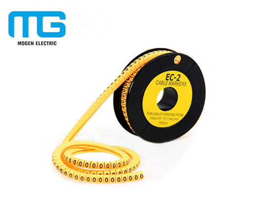 China Verkabeln Sie Kabel-Markierungs-Rohr der Identifizierungs-Ärmel-Kabel-Zusatz-/PVC fournisseur
