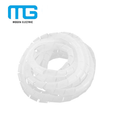 China Isolierungs-Kabel-Zusatz-Rollenversieht flexible Nylon-Spiralen-Draht-Verpackung Hochspannung 10 Meter mit einem Band fournisseur