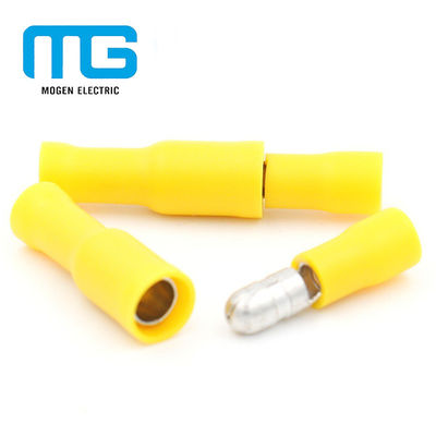 China Gelbes Farbdraht-Falz-Verbindungsstück-Spleiß-Kabelschuh-Kugel-Verbindungsstück fournisseur