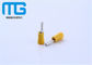 4 - 6mm färben überziehende Schnelltrennisolierkabelschuhe, Isolierpin-Anschluss gelb fournisseur