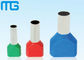 verkabeln Sie Isolierkabelschuh-Kernenden-Spatenanschlüsse mit verschiedenen Farben, CER-Zertifikat fournisseur