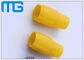 Isolierdraht-Endstöpselrohr L Kabel-Terminalansatz, PVC-Kabel Sleev mit avarious Gelb fournisseur