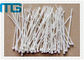 Weiße Kabelbinder freie Probe, Selbst, der Nylonkabelbinder-Verpackungen mit der Länge besonders angefertigt zuschließt fournisseur