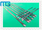 SS 304 316 Edelstahl-Kabelbinder, Natur-Farbselbst, der Kabelbinder-Kabel-Zusätze zuschließt fournisseur