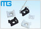 weiße /balck-Sattel-Art Bindung bringt mit Material von PA66, CER-Zustimmung, Kabel-Zusätze 1000PCS /BAG an fournisseur