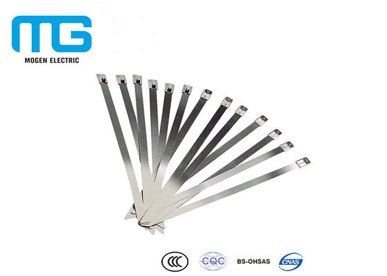 Ball-Verschluss-Edelstahl-Kabelbinder-Kabel-Zusätze 100mm - 1400mm Länge fournisseur